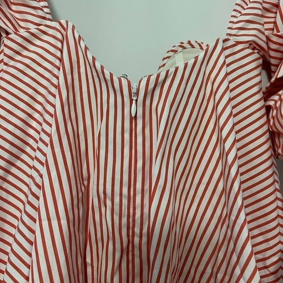 CAROLINE CONSTAS Gabriella Bustier Stripe-Print top
Size XS NWT - Picture 6 of 7